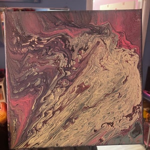 Acrylic Pour Painting