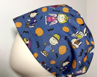 Cotton Euro Scrub Cap halloween