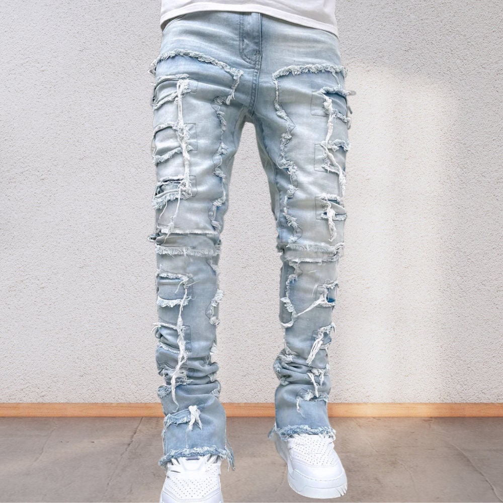 Bulk Wholesale New Model Scratch Damage Jeans Pants Women - China Jeans and  Slim Fit Jeans price | Made-in-China.com