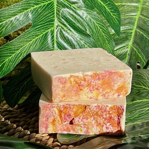 Organic Glow Bar FACE And BODY  SOAP For All Skin Types- All Natural| Handcrafted Soap