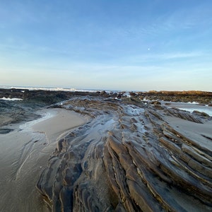 Fotografía digital del amanecer en Crystal Cove