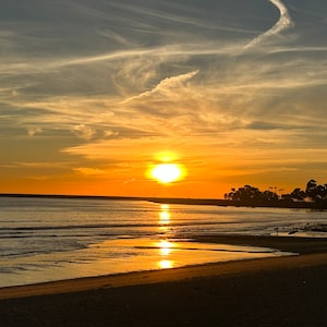 Doheny Beach Sunset Digital Print