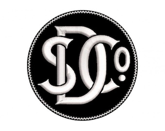 SUPER 2 LOGO Strijkpatch met borduurwerk