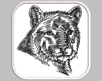 PUMA strijkpatch met borduurwerk