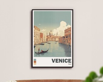 Impression VENISE - Posters Voyages, Impression, Art mural, Décoration