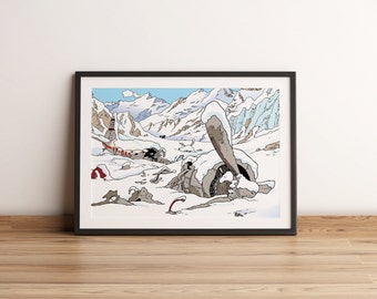 TINTIN コミックアート 木製フレーム il_340x270.5664053036_j10t.jpg