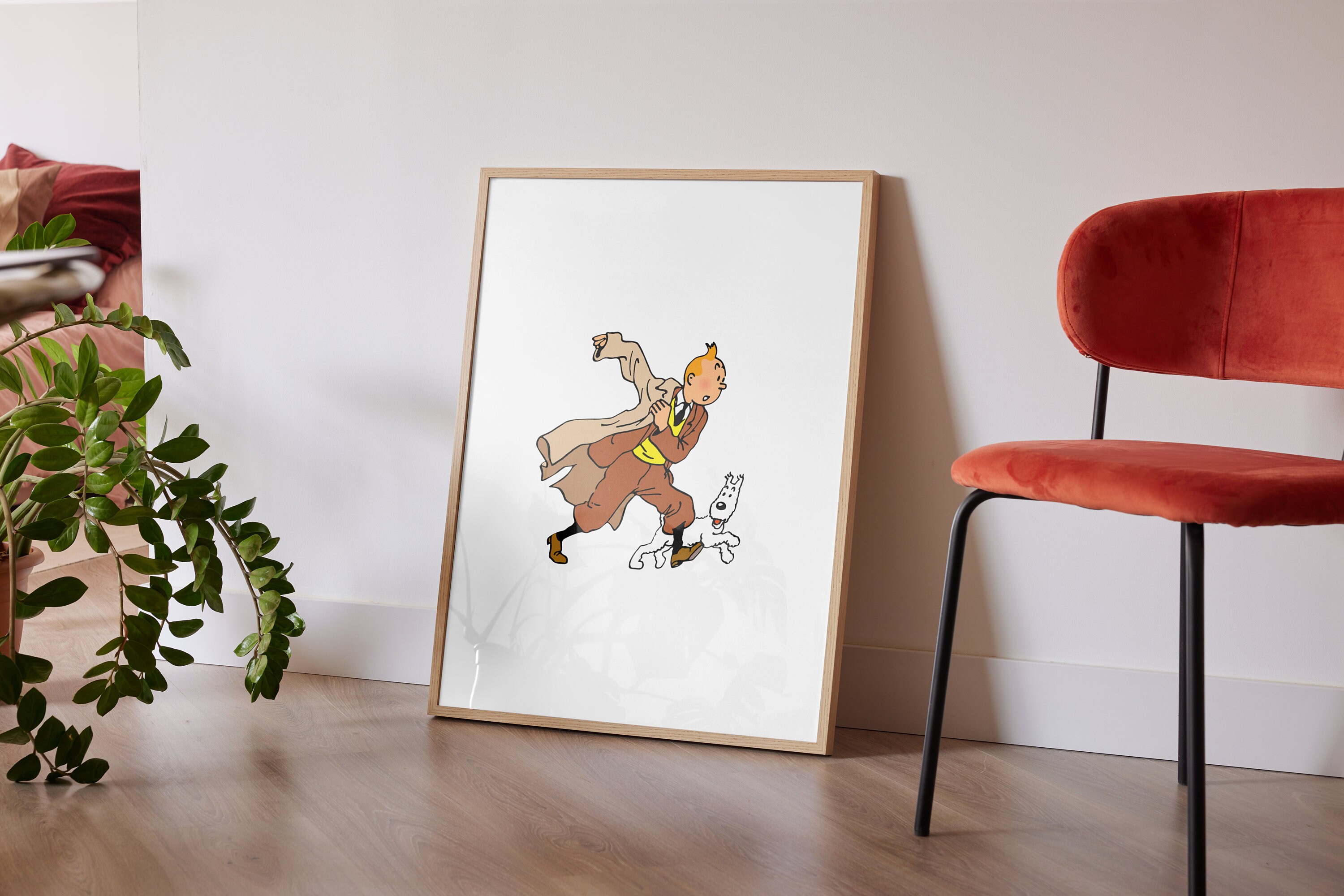【送料込】 Digital Tintin Download Art Wall - Printing for - Colors 3 絵画