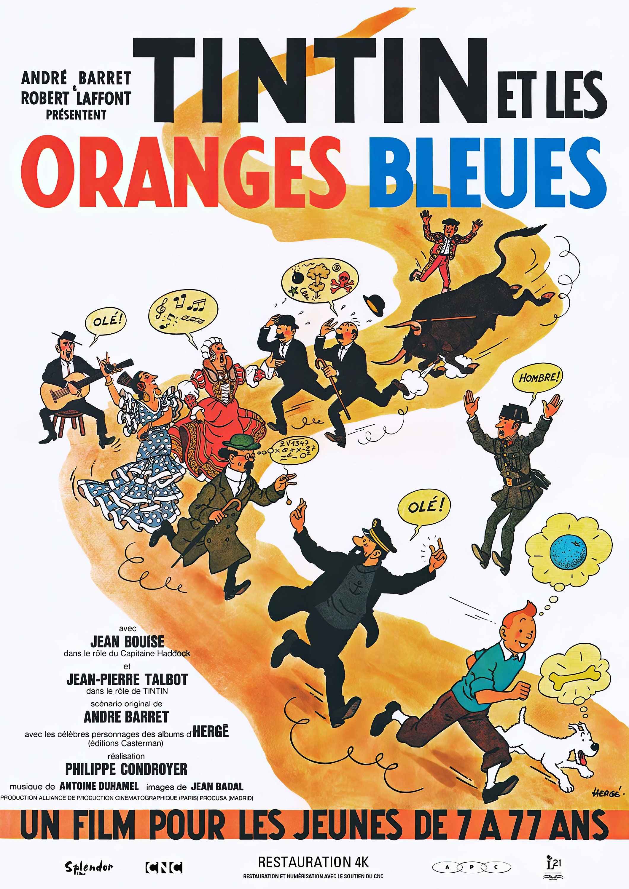 Tintin and the Blue Oranges, Wall Art, Poster, Digital Download - Etsy