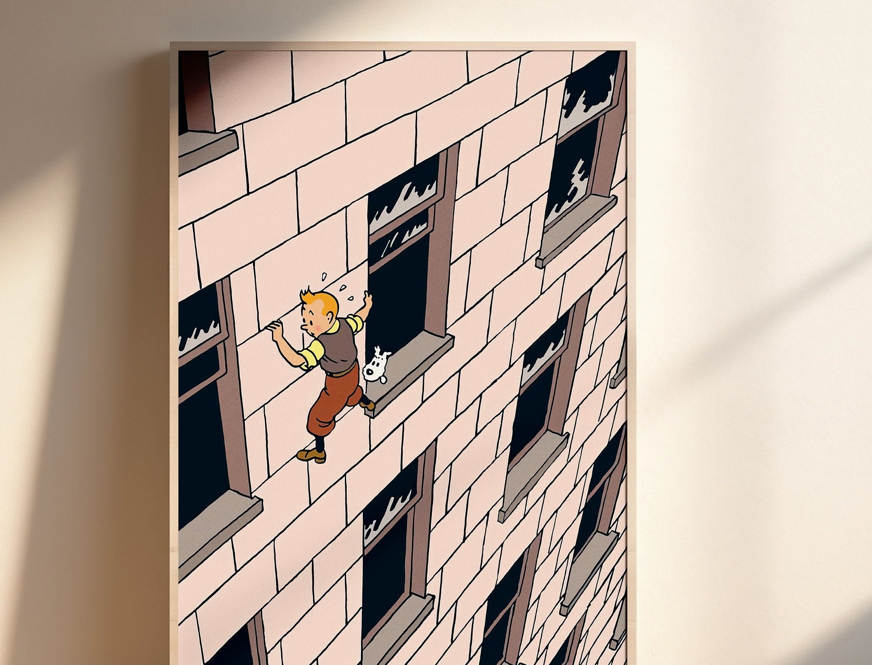 Tintin, 4 Poster, High Quality 4k Digital Downloads - for