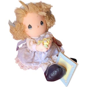 Precious Moments 16010 Applause 1986 Vintage Plush Doll With Tags Altered Hair