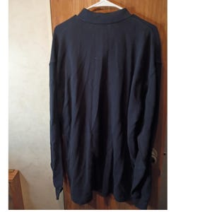 Vintage Woods & Gray XLT Tall Heavyweight Cotton Rugby Shirt Made in Macau image 5
