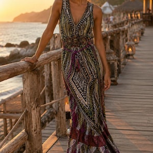 Y2k Maxi Dress - Etsy Y2k Maxi Dress - Etsy