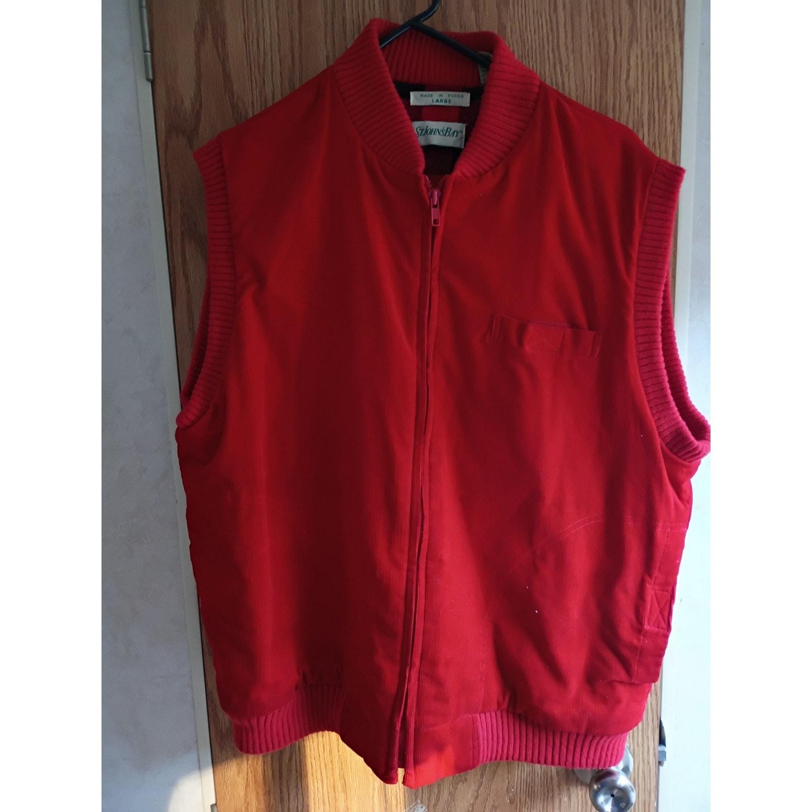 St Johns Bay Corduroy Vest - Etsy