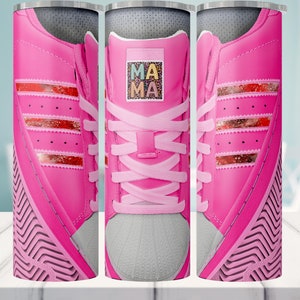 Glitter Kicks Tumbler Wrap Bundle 20oz Skinny Tumbler Wrap PNG Glitter Sneaker Tumbler Wrap Design Tumbler Sublimation Instant Download PNG
