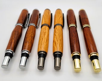 Handmade Pen Set - 'Fountain pen & Roller pen' - Matching sets - Variety of colurs