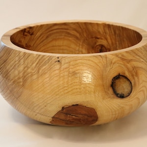 Artisan Wood Turned Bowl - Unique Handmade Gift Idea