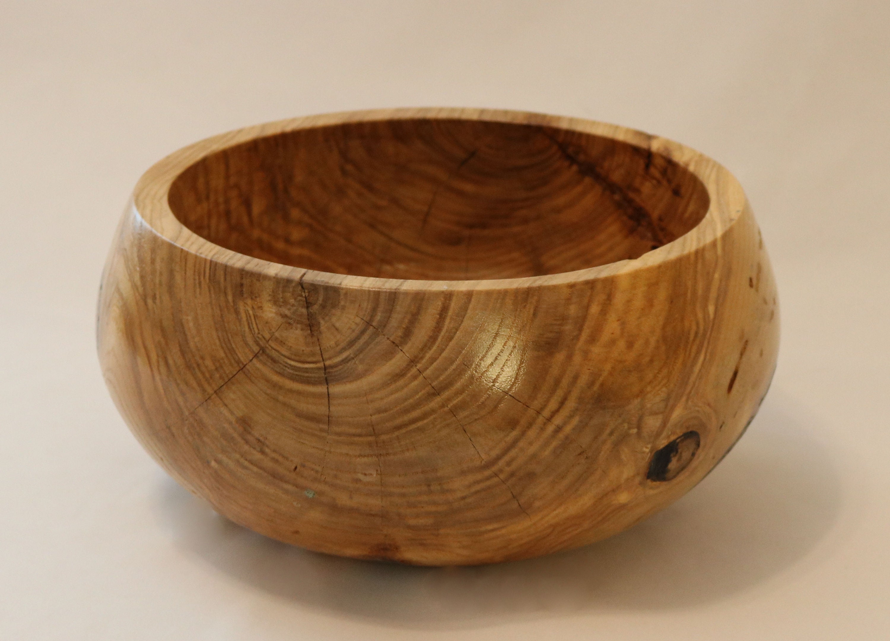 Ash Bowl, Wood Bowl Handmade, Wood Turned Bowl, Wood Salad Bowl, Hand