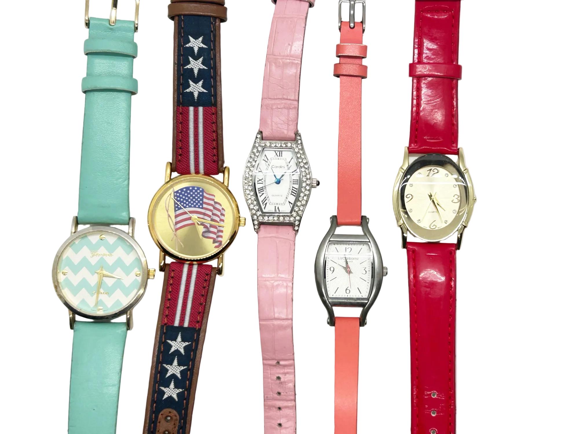 Lot of 4 Women’s Watches — Non-Working — Includes 2 Ornate Geneva Bracelet Watch Ladies Geneva Watches - Etsy main image 3