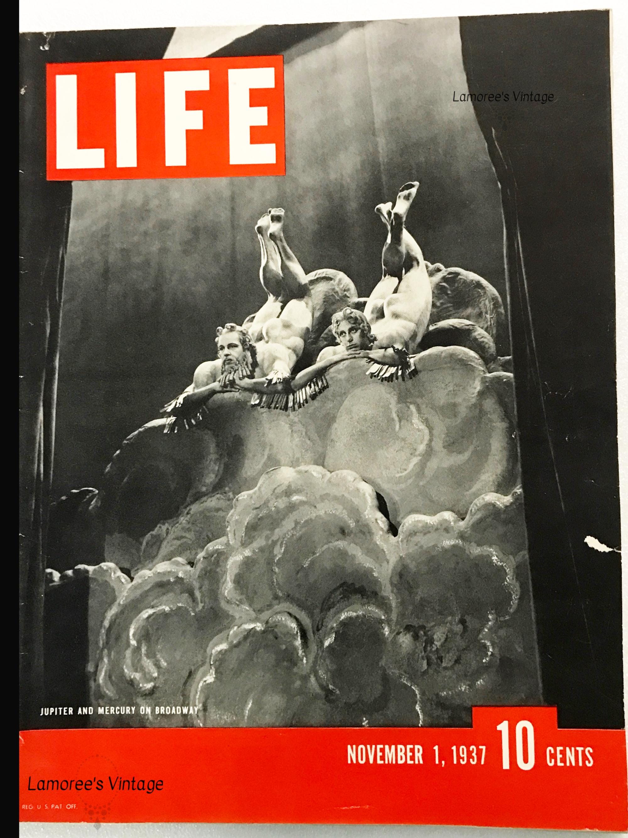 1937 Life Magazine - Etsy