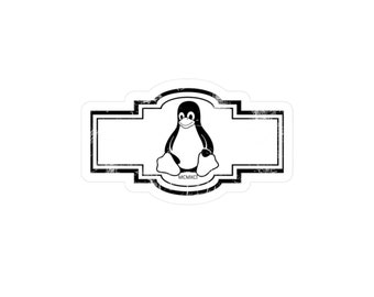 Estimation Linux Sticker MCMXCI