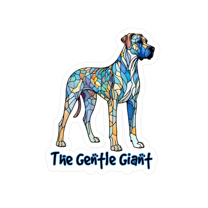 Great Dane Vinyl Decal image 1