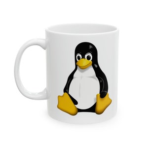 Linux Tux Penguin Coffee Mug image 3