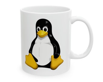 Linux Tux Penguin Coffee Mug