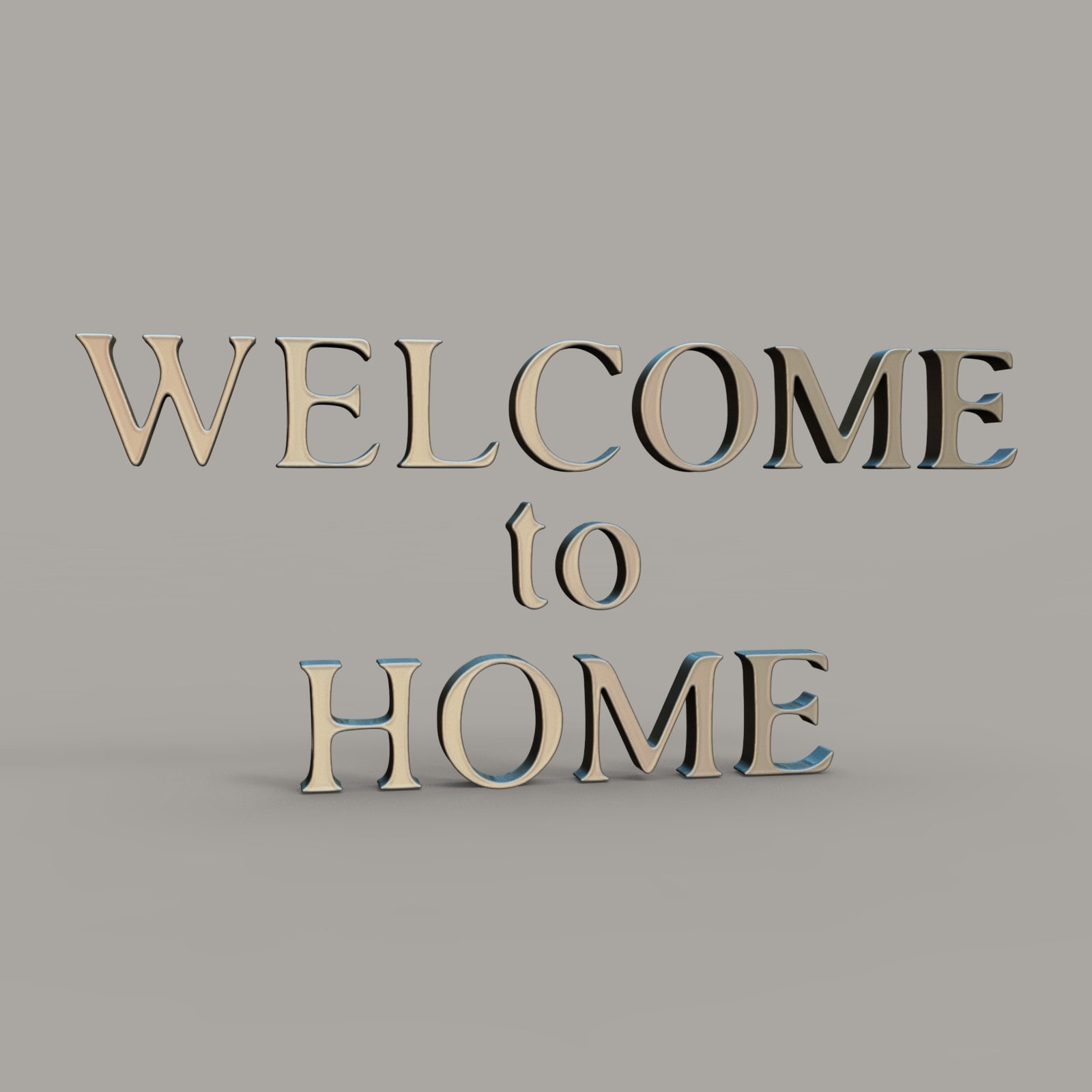 Welcome Sign STL Digital File for 3D Printing or CNC - Etsy