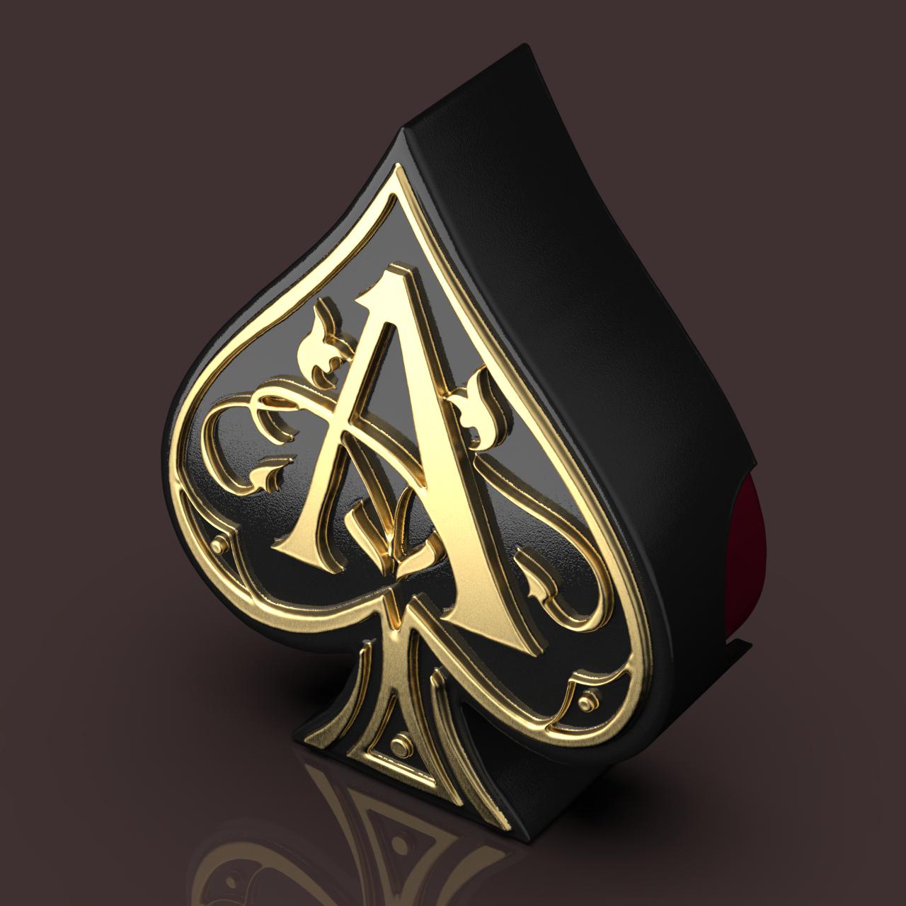 Ace of Spades Box Digital File for 3D Printing - Etsy