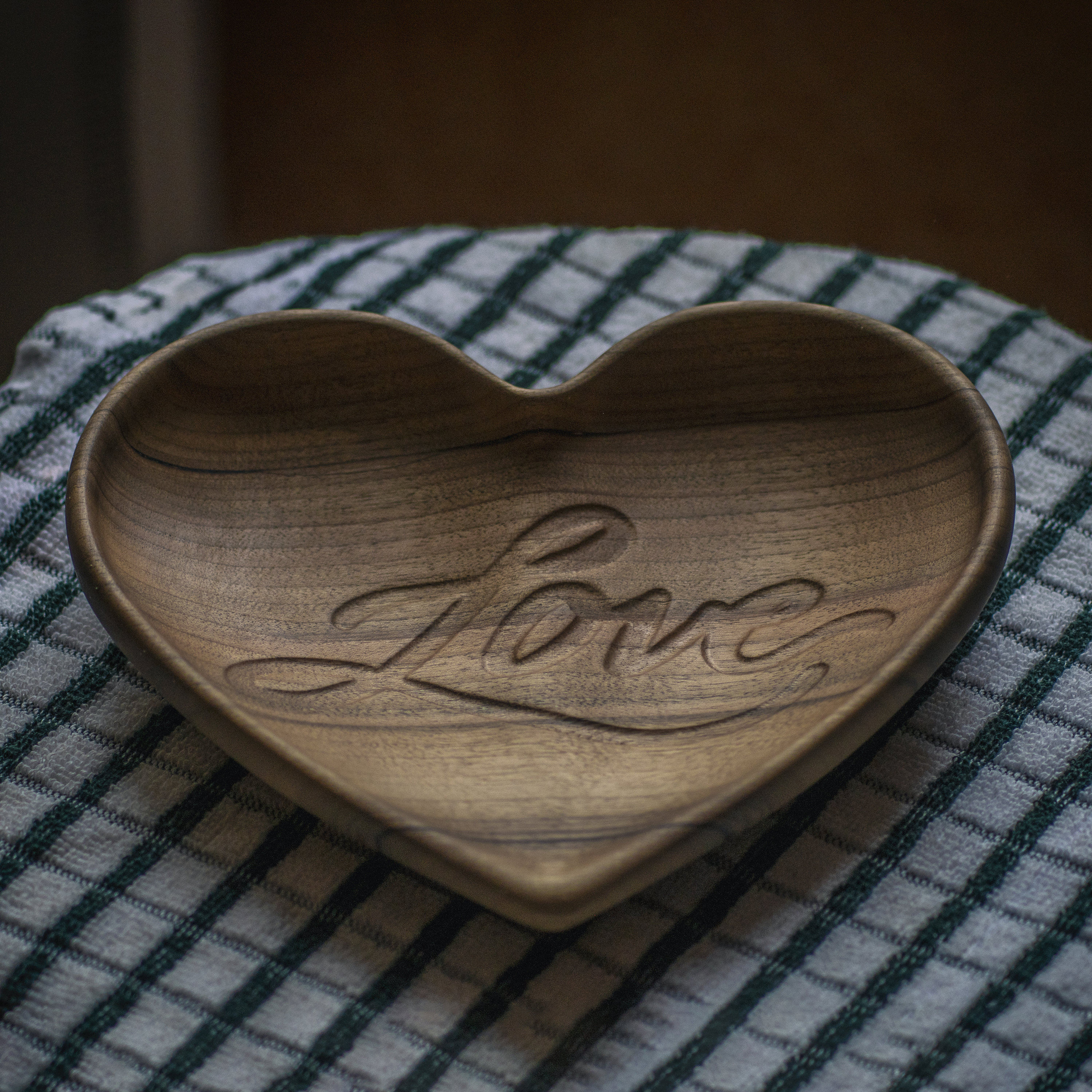 heart shaped bowl Love