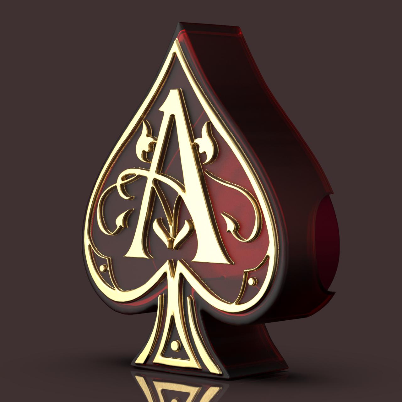 Ace of Spades Box Digital File for 3D Printing - Etsy