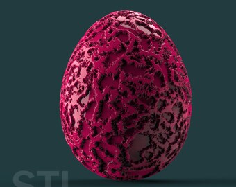 Dragon egg STL file for 3D printing