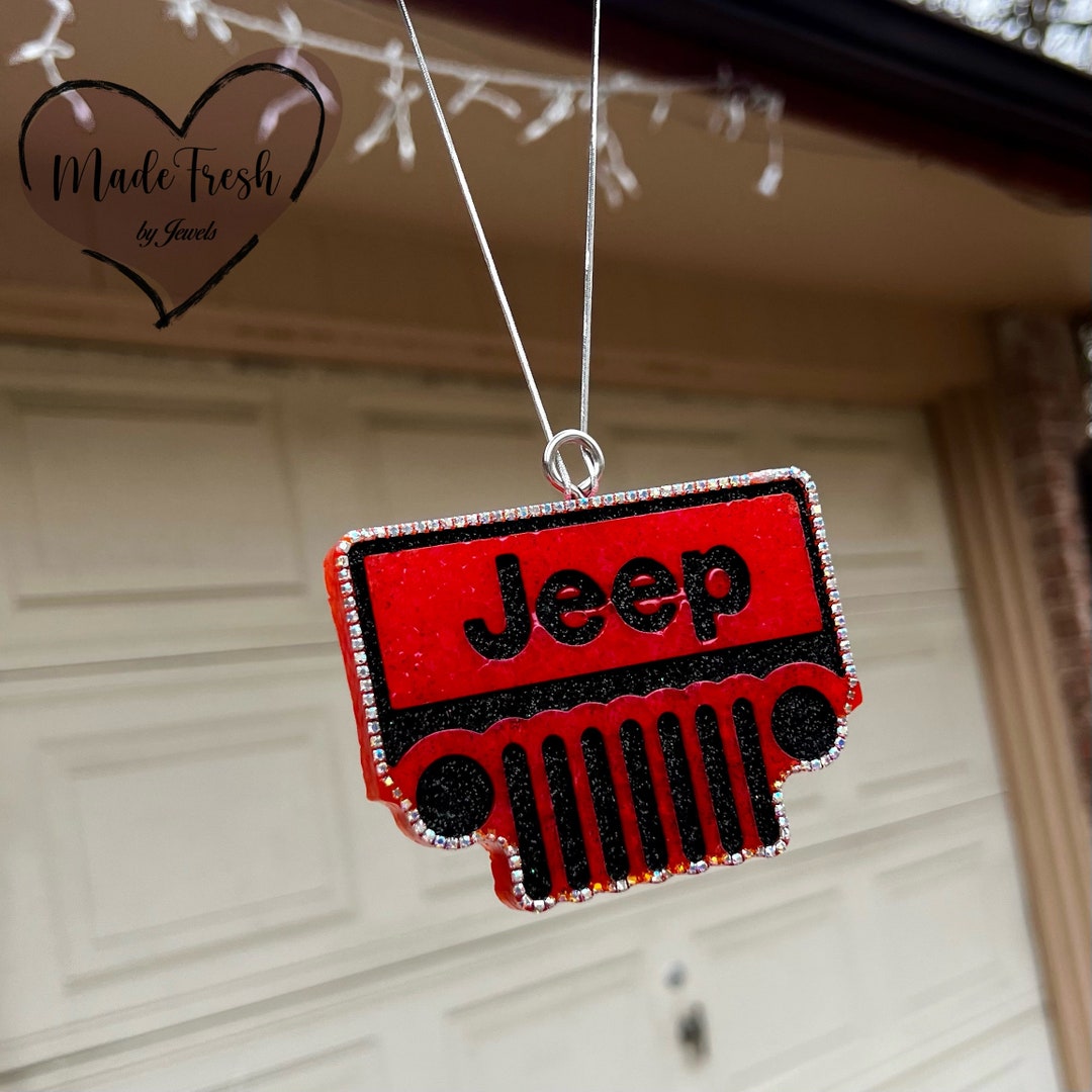 Jeep Freshie Car Freshie, Car Freshener, Jeep Car Freshie, Handmade Car