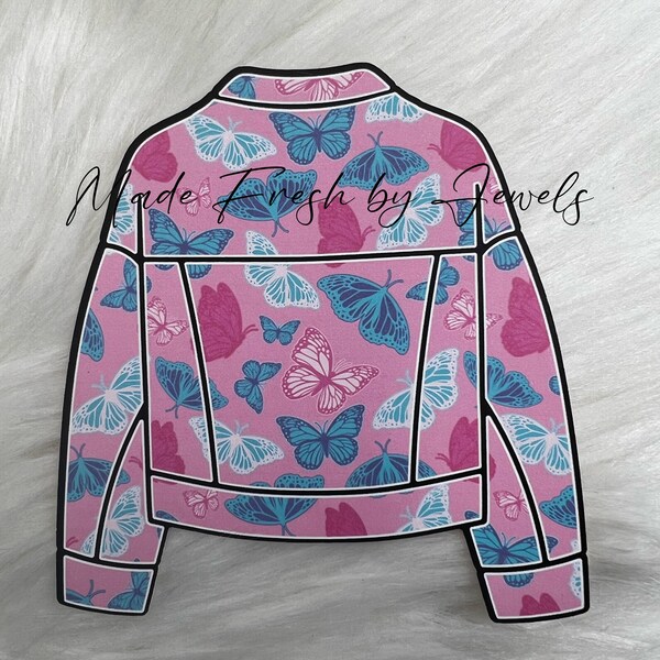 Butterfly Freshie Cardstock Etsy