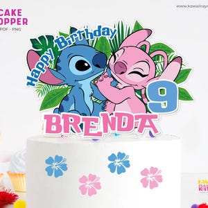 Punto e angelo Cake Topper - stampabile - centrotavola di compleanno punto FILE DIGITALE personalizzato