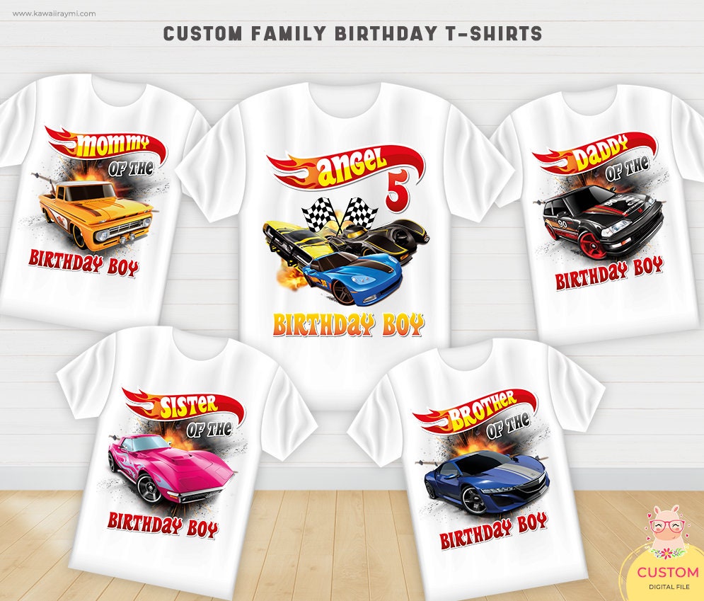 Camisetas personalizadas hot wheels deals