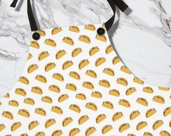 Taco Muster Schürze | Niedliches Taco Design | Küchen Zubehör | Kochen Zubehör