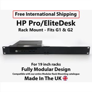 HP ProDesk / EliteDesk G1, G2 mini modulair rackmontage |  19 inch breed* | GRATIS VERZENDING