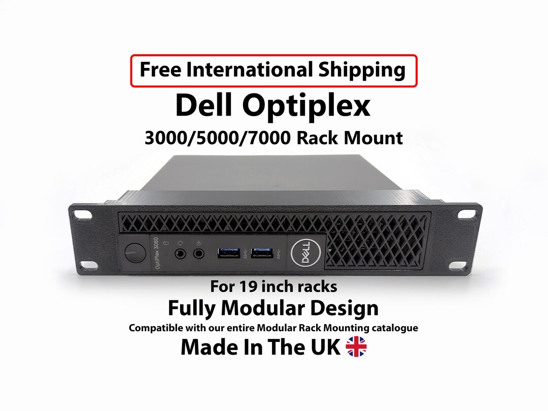 Dell Optiplex Micro PC Modular Rack Mount | 19-inch Width* | FREE ...