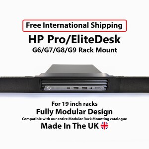 HP ProDesk/EliteDesk G6-G9 Mini PC 19&quot; Rack Mount