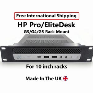 HP ProDesk / EliteDesk G3, G4 en G5 mini 10" rackmontage | GRATIS VERZENDING