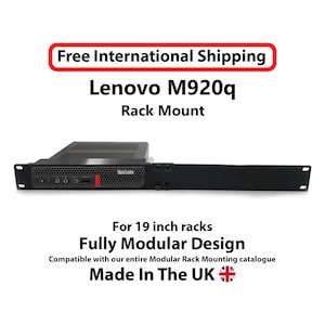 Lenovo M920q Tiny Modular Rack Mount - 19 inch Width*