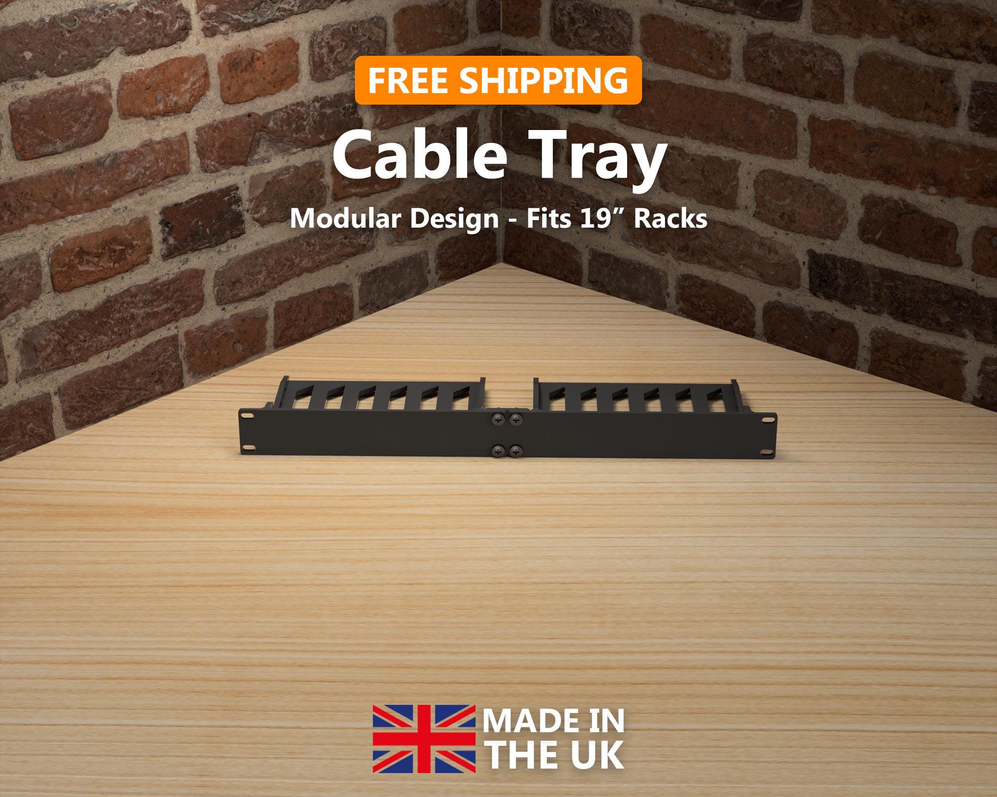 Cable Tray - Modular Rack Mount - Etsy