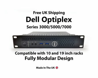 Dell Optiplex 3000/5000/7000 Series Modular Rack Mount | 10-inch & 19-inch width | FREE SHIPPING