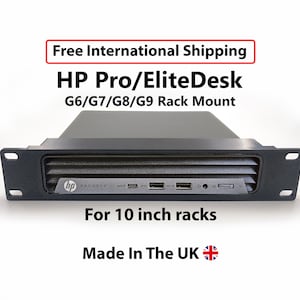 HP ProDesk/EliteDesk G6, G7, G8 en G9 mini 10" rackmontage | GRATIS VERZENDING