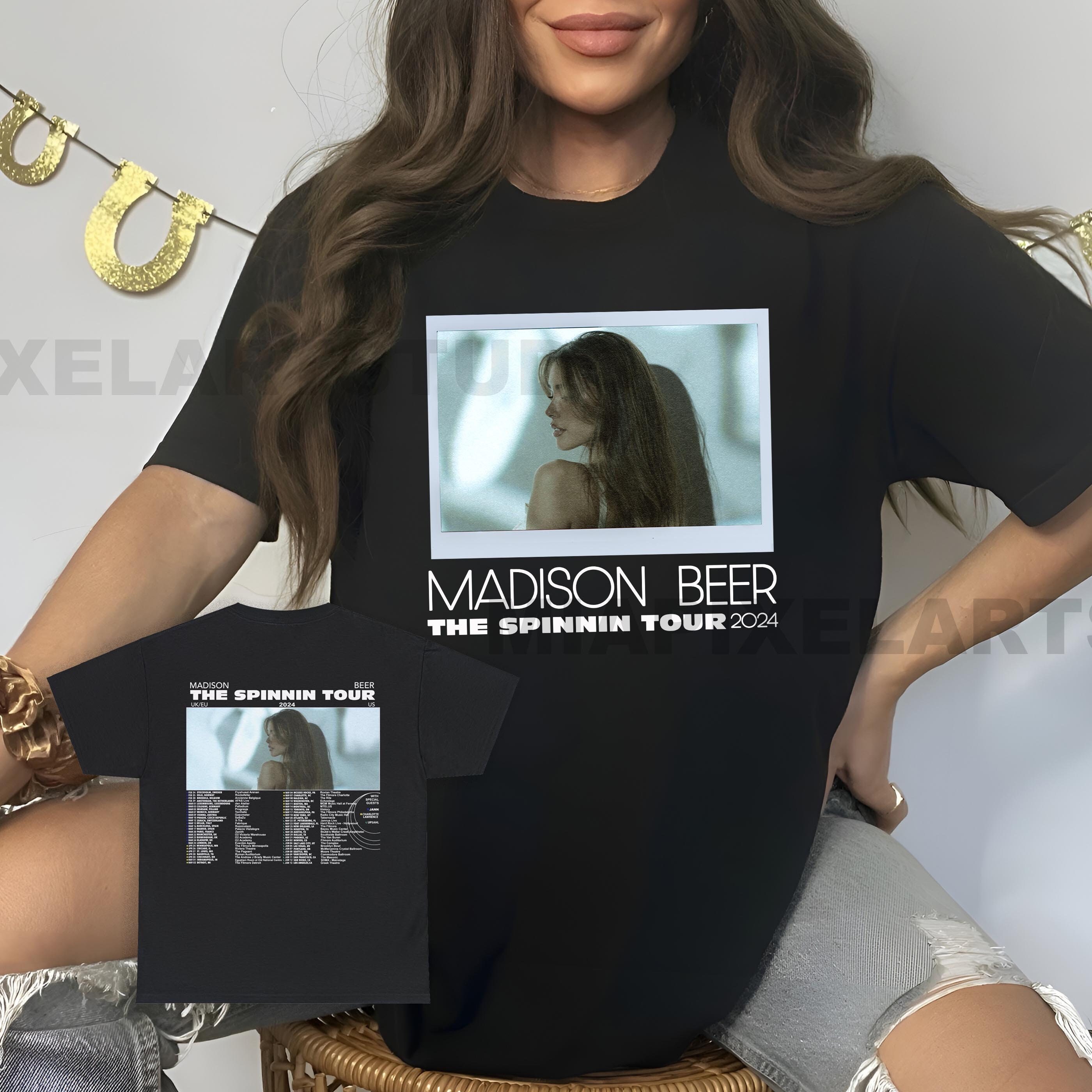 Madison Beer Tour Shirt the Spinnin Tour Shirt Madison Beer Shirt