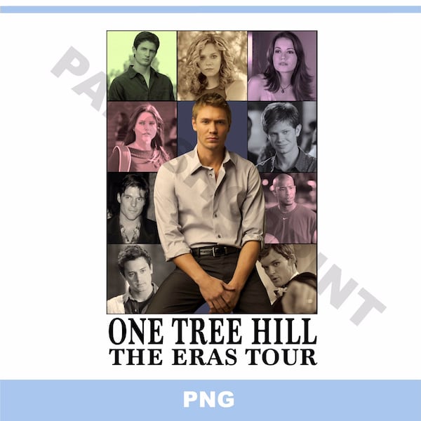 One tree hill png print One tree hill eras tour t-shirt shirt Lucas Scott merch iron on transfer Nathan Scott print Peyton print fan gift