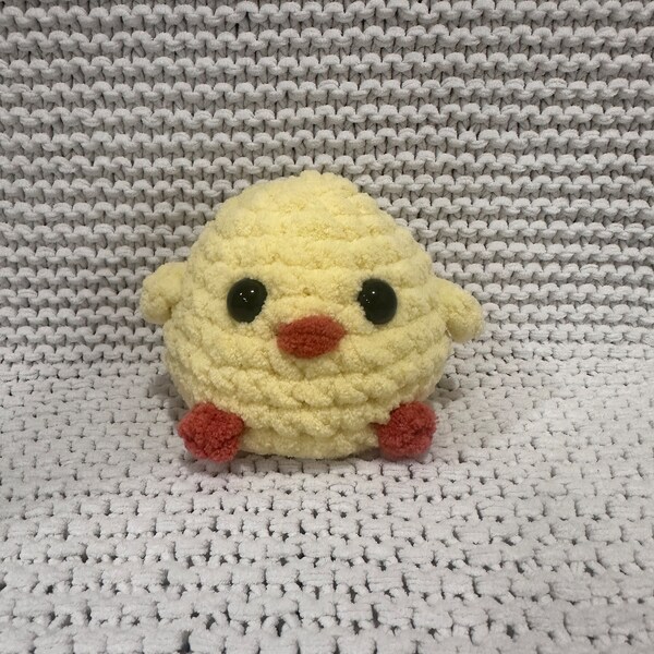 Crochet Easter Egg Shaped Chick / Duck Plushie