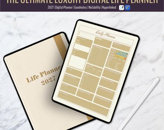 Digital Planner | Daily Planner | 2027 | Luxury | Goodnotes | Notability | iPad