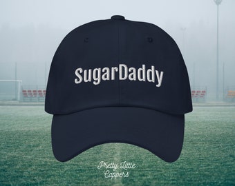 SugarDaddy Hat | Funny Cap | Minimalist cap | Gift for her | Gift for him | Embroidered Dad Hat